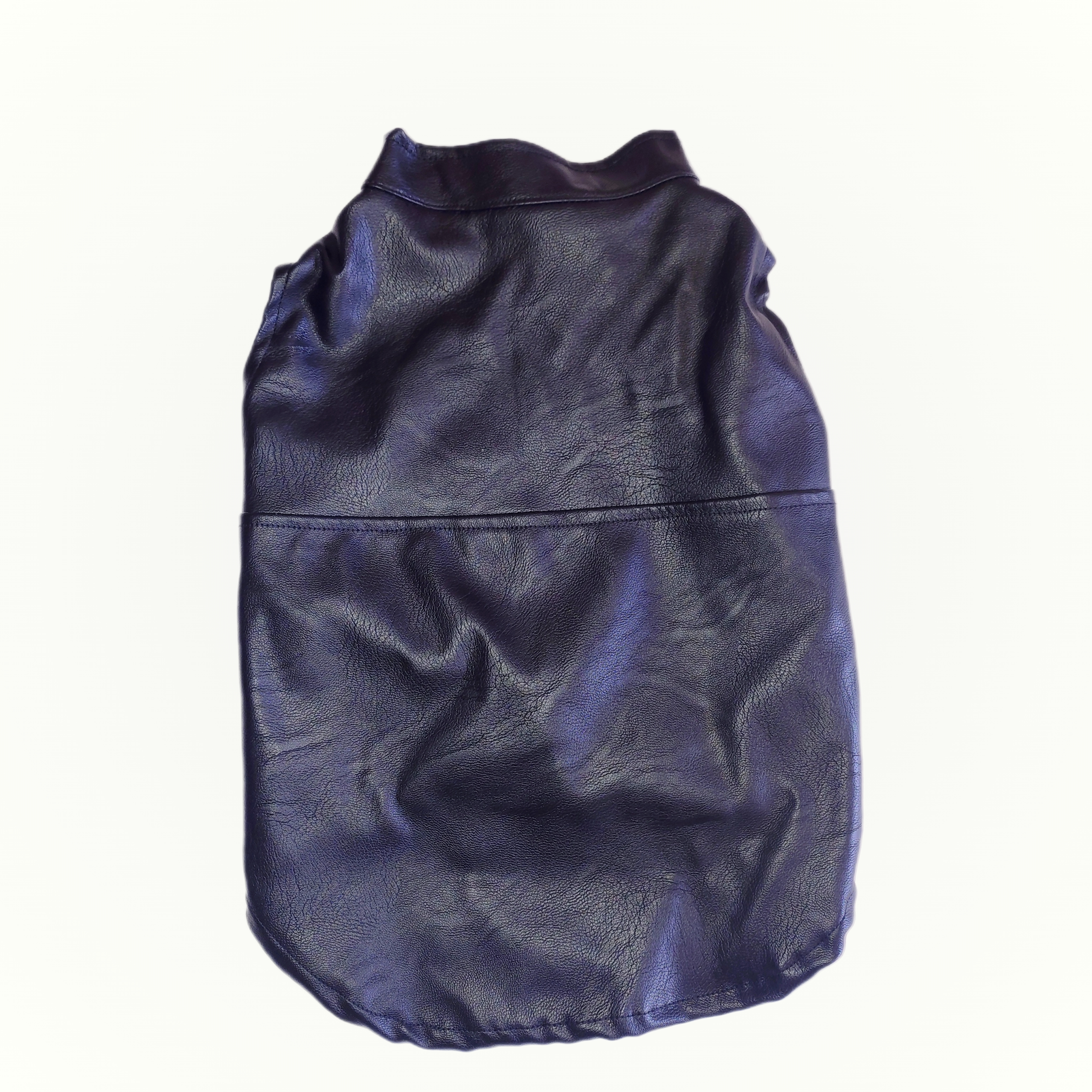 Stylish Faux Leather Jacket for Dogs 🐾🖤